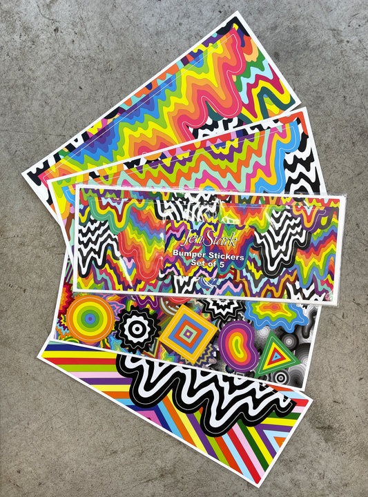 Bumper Sticker Pack Set of 5
