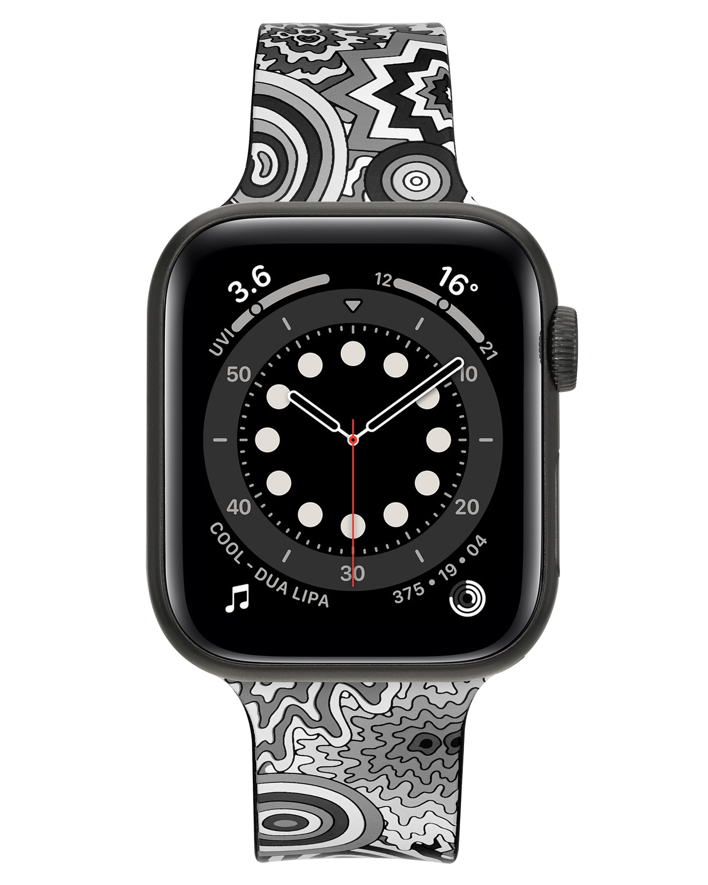 Apple Watch B&W Shapes