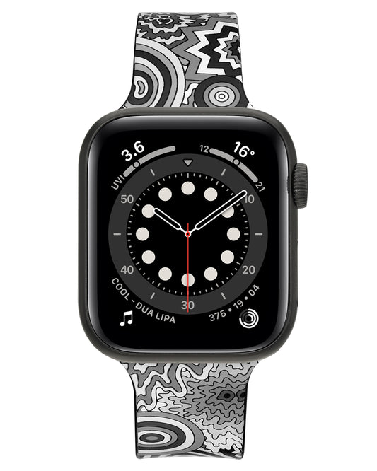 Apple Watch B&W Shapes